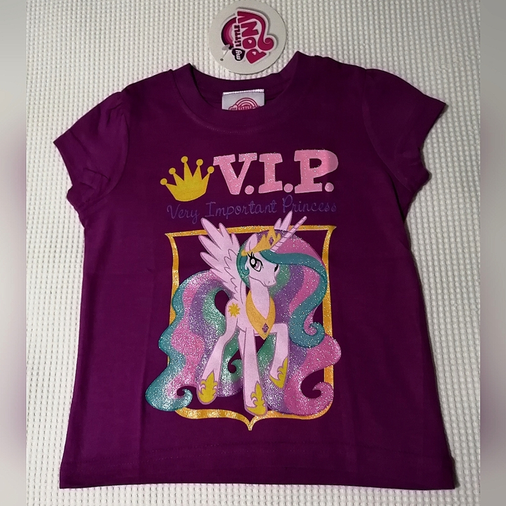 🔥SALE🔥 My Little Pony "Very Important Princess" Girl's T-shirt NWT Sz 2T